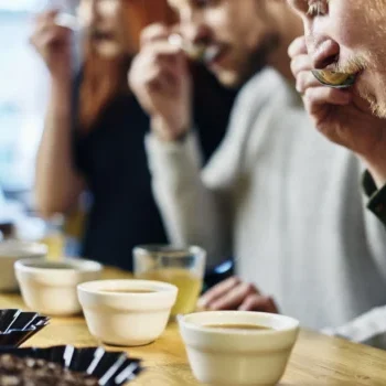 team tasting bowls of coffee at coffee shop tastin 2026 01 09 08 40 49 utc 1 scaled e1770397426768